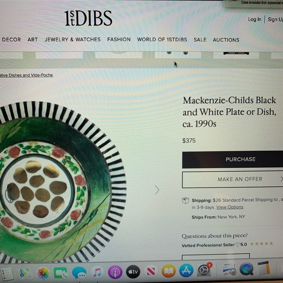 Mackenzie Child plates. - Picture 3 of 3